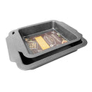 Marble Roasting Pan Baking Tray 30*26.6*4.5 cm 
505g