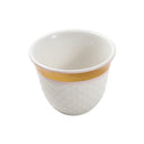 Ceramic Coffee Cup Cawa Set of 12 Pcs 6.5*5 cm 75 ml