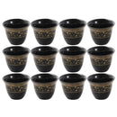 Ceramic Coffee Cup Cawa Set of 12 Pcs 6.5*5 cm 75 ml