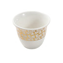 Ceramic Coffee Cup Cawa Set of 12 Pcs Set 80 ml