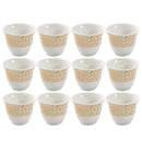 Ceramic Coffee Cup Cawa Set of 12 Pcs Set 80 ml