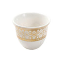 Ceramic Coffee Cup Cawa Set of 12 Pcs 6.5*5 cm 75 ml