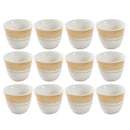 Ceramic Coffee Cup Cawa Set of 12 Pcs 6.5*5 cm 75 ml