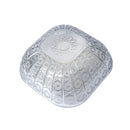 Glass Serving Bowl Set of 7 Pcs 20*8cm 
10*5.5cm
