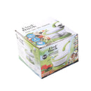 Plastic Garlic Press Vegetable Mincer Chopper 12*17 cm