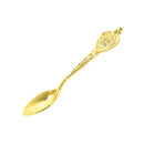 Stainless Steel Gold Tea Spoon Set of 6 Pcs 10.8*2.1cm Utensils