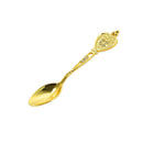Stainless Steel Gold Tea Spoon Set of 6 Pcs 10.8*2.1cm Utensils