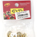 Stainless Steel Gold Tea Spoon Set of 6 Pcs 10.5*1.3 cm Utensils