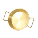 Stainless Steel Flat Karahi 22  cm