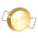 Steel Flat Karahi 28  cm