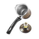 Stainless Steel Coffee Pot Decanter Set of 3 Pcs 350ml/450ml/550ml
