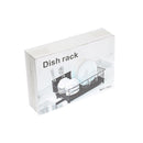 Black and Gold Metal Dish Rack Cutlery Holder 34.5*38.5*14.5 cm