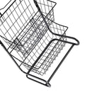 Metal Kitchen Storage Organizer Shelf 26*18*47 cm