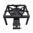 Cast Iron Gas Stove with 4 rings Gas Burner 48.5*48.5*38 cm