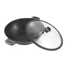 Chef and Cook Wok Pan Marble Grey  36 cm