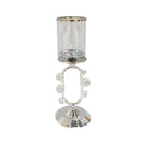 Crysal Glass Candleholder 38 cm
