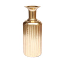 Home Decor Tabletop Gold Abstract Metal Vase 12X40 cm
