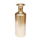 Home Decor Tabletop Gold Abstract Metal Vase 12X45.5 cm