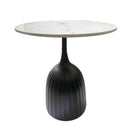 Stone Top Metal Frame Centre Table 45*53 cm