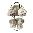 Ceramic Coffee Mug and Bowl Set with Stand 14*12*28.5/100cc/11 cm **