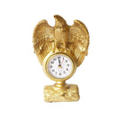 Sculpture Statue Resin Figurine Eagle with Clock 20*13*6 cm
