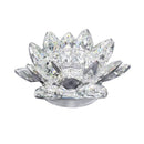 Crystal Glass Lotus Flower 10 cm