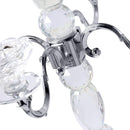 Crystal Glass Candleholder 5 Arms 48 cm