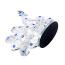 Crystal Glass Peacock 18 cm