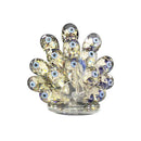 Crystal Glass Peacock 18 cm