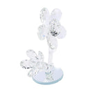 Crystal Glass Sunflower 19 cm