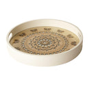 Abstract Rectangular Serving Tray of 2 Pcs