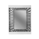 Decorative Black Abstract Wall Mirror 57*74 cm