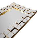 Decorative Gold Abstract Wall Mirror 60*80 cm
