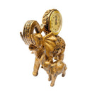 Sculpture Statue Resin Elephnat Clock 25*25 cm