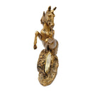 Sculpture Statue Resin Horse Clock 30 cm