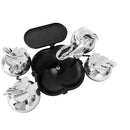 Silver Metal Candy Jar Canisters Set of 4 with Stand 34*25*20 cm