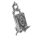 Deco Islamic Calligraphy Engraved Quran Box 17*22 cm