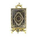 Deco Islamic Calligraphy Engraved Quran Box 17*22 cm