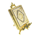 Deco Islamic Calligraphy Engraved Quran Box 21*28 cm