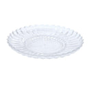 Crystal Glass Round 2 Tier Cake Stand