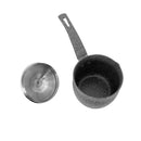 Grey Non Stick Aluminium Base Coffee Pot Set of 3 Pcs 8.5/9.5/10.5  cm