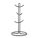 Black Metal Mug Colder Cup Holder 17.2*38.5 cm