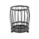 Brown Metal Spoon and Chopstick Holder Cutlery Holder 12*15 cm