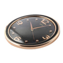 Wall Clock Round Gold Frame 33*82 cm