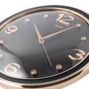 Wall Clock Round Gold Frame 33*82 cm