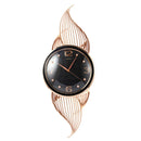 Wall Clock Round Gold Frame 33*82 cm
