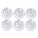 Lead Free Glass Tea Cup with Saucer Set of 6 Pcs 7.5*6/12 cm