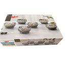 Glass Ice Cream and Dessert Bowl Set of 6 Pcs 150 ml **