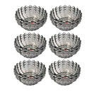 Glass Ice Cream and Dessert Bowl Set of 6 Pcs 150 ml **