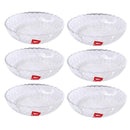 Glass Ice Cream and Dessert Bowl Set of 6 Pcs 340 ml **